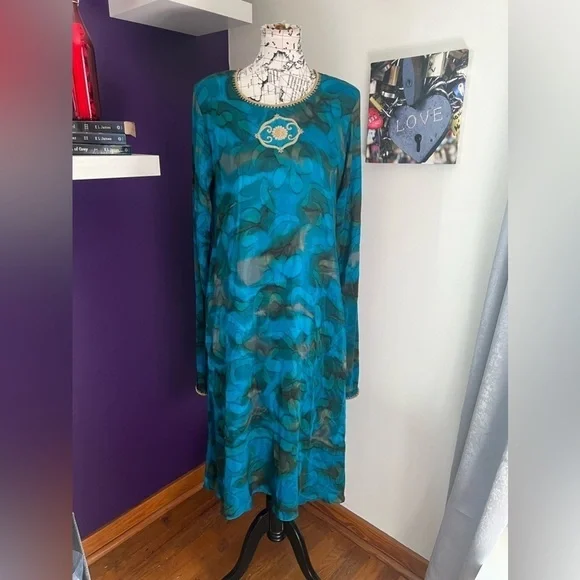 7 for $30 Teal Blue Gauri Apparel - Picture 1 of 9